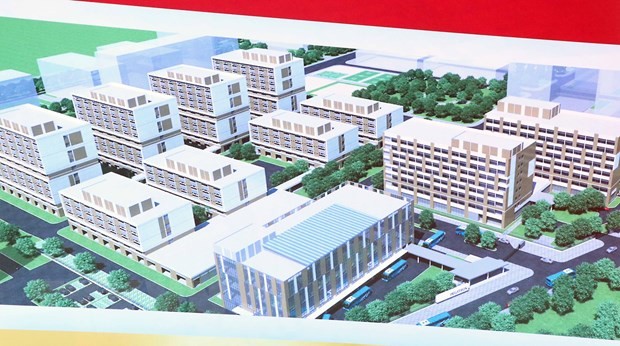 Khu nhà ở xã hội, nhà ở công nhân Đình Vũ