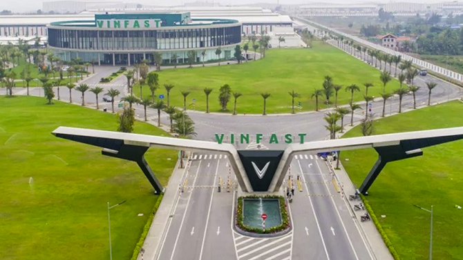 Tổ hợp sản xuất ô tô Vinfast