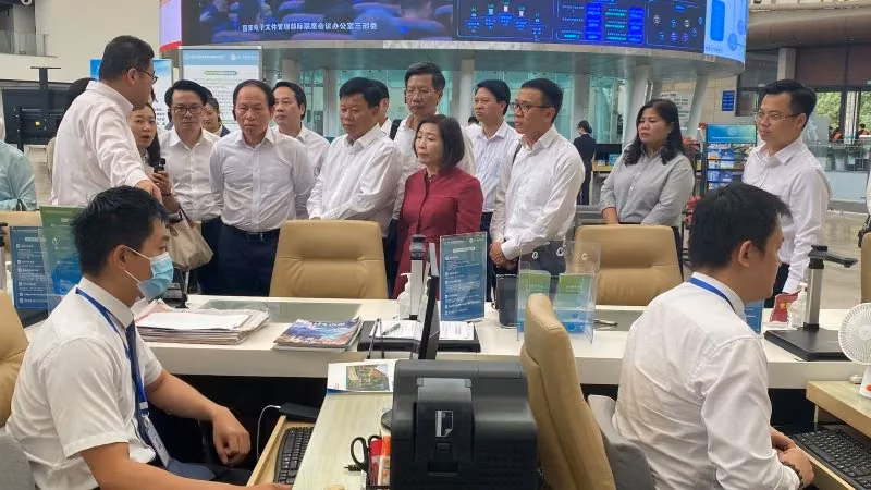 Đoàn công tác thành phố Hải&nbsp;Phòng: Khảo sát Khu Thương mại tự do Côn Minh