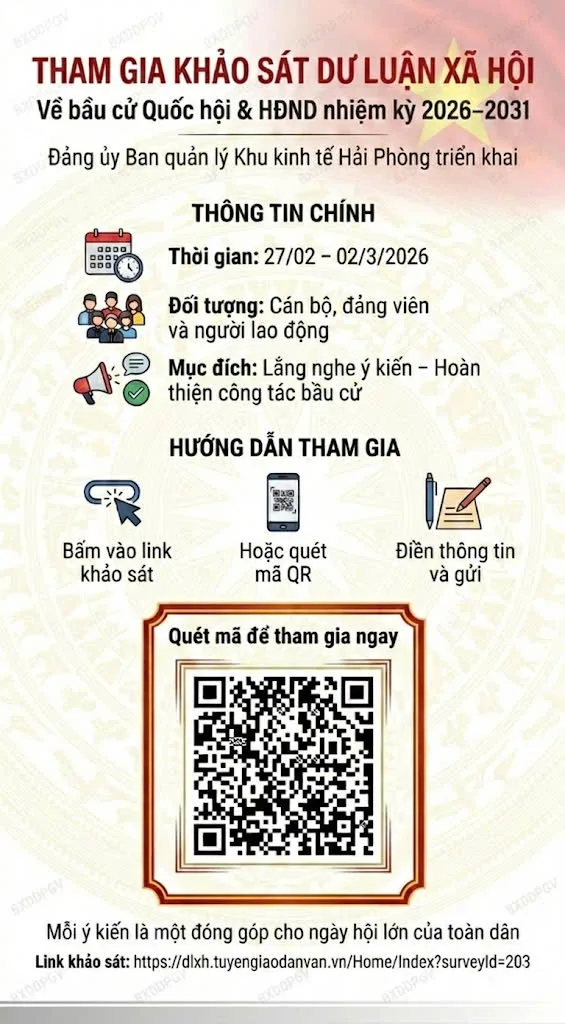 Khảo sát dư luận xã hội HEZA Hướng dẫn khảo sát dư luận xã hội Hải Phòng 2026