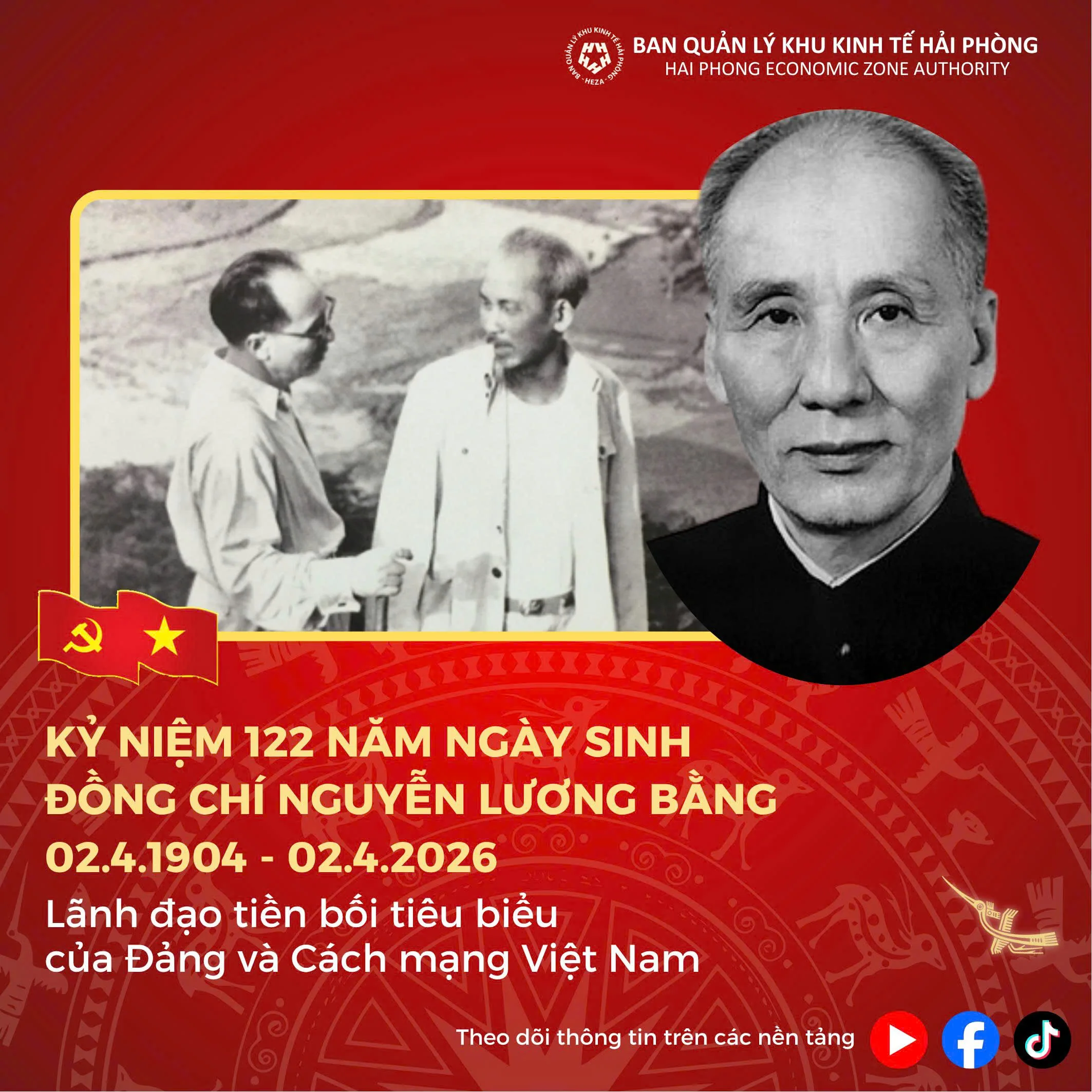 Chân dung đồng chí Nguyễn Lương Bằng