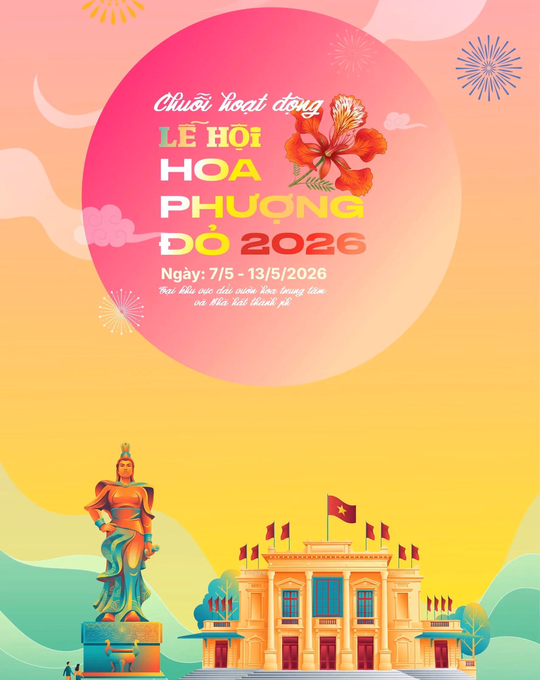 LỄ HỘI HOA PHƯỢNG ĐỎ – HẢI&nbsp;PHÒNG 2026: “HẢI&nbsp;PHÒNG – HỘI TỤ – TỎA SÁNG”